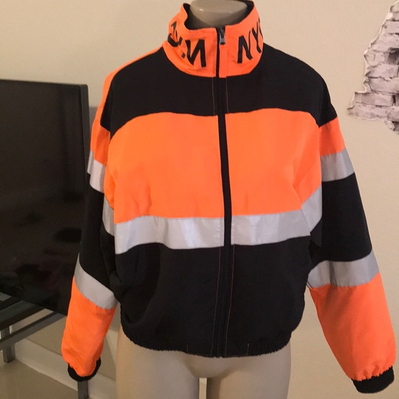 SOLD Forever 21 Limited Edition NYC Neon Jacket - Picture 2 of 9